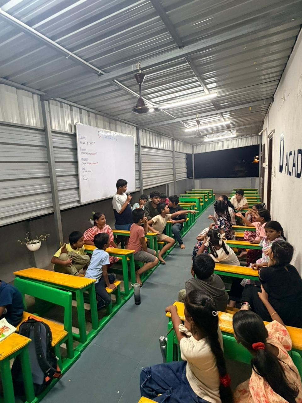 Educational games at D Academy